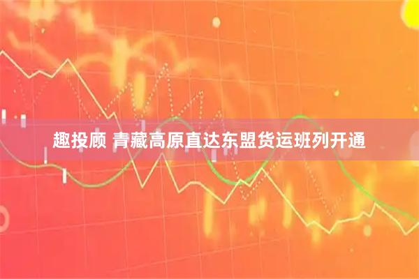 趣投顾 青藏高原直达东盟货运班列开通